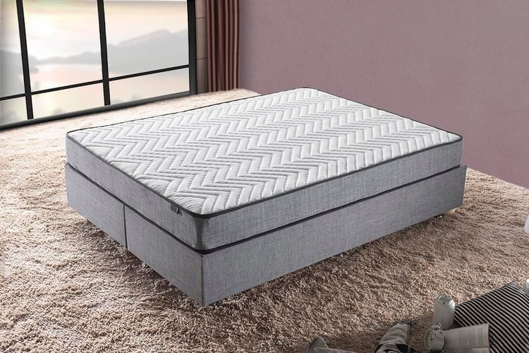 Niron Silver 200x200 cm Çift Kişilik Tam Ortopedik Sert Yatak