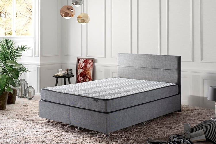 Niron Silver 200x200 cm Çift Kişilik Tam Ortopedik Sert Yatak
