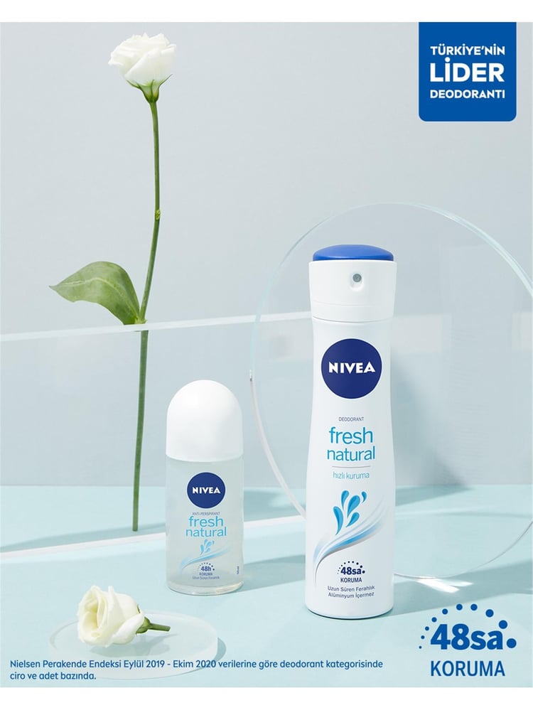 NIVEA 150ML DEO WOMEN FRESH NATUREL