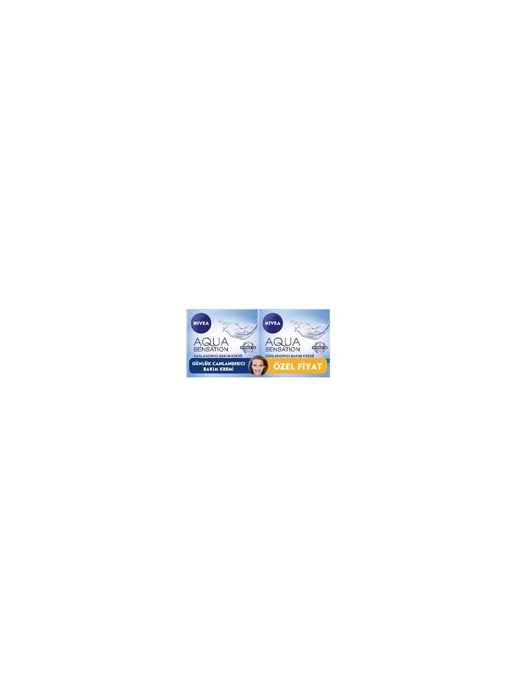 NIVEA 50ML+50ML  AQUA GUNDUZ BAKIM KREMI