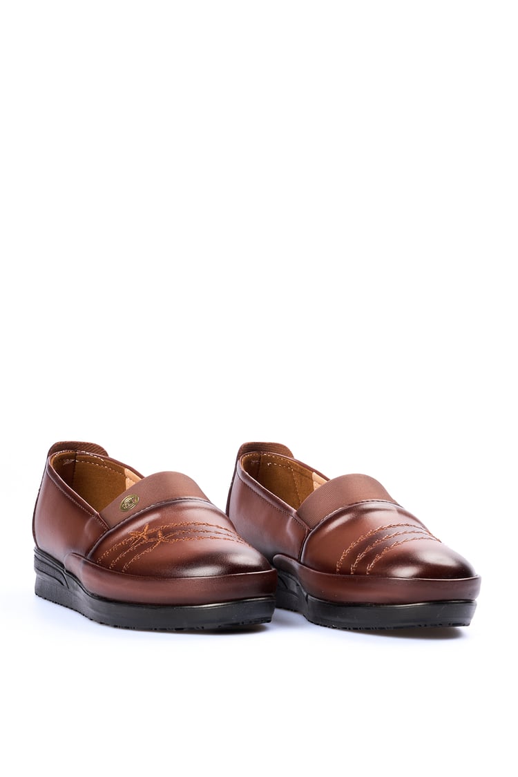 Oflaz 1194Y 371 Taba Cılt Bayan Comfort Ayakkabı