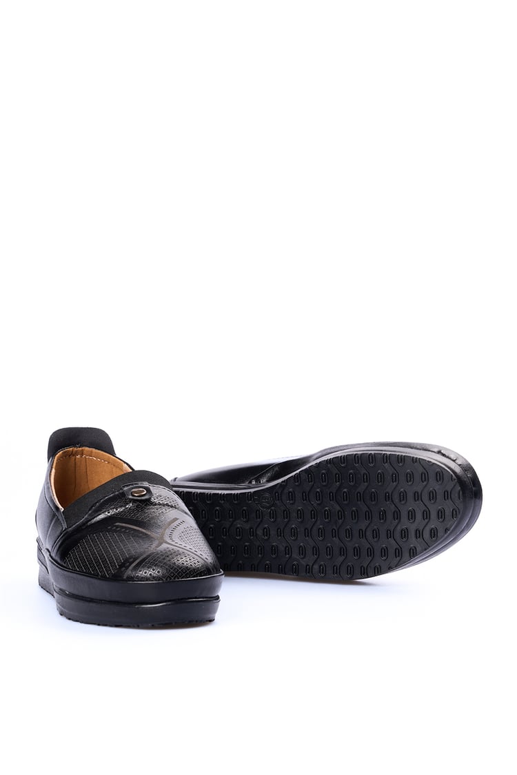 Oflaz 1194Y 379 Sıyah Cılt Bayan Comfort Ayakkabı