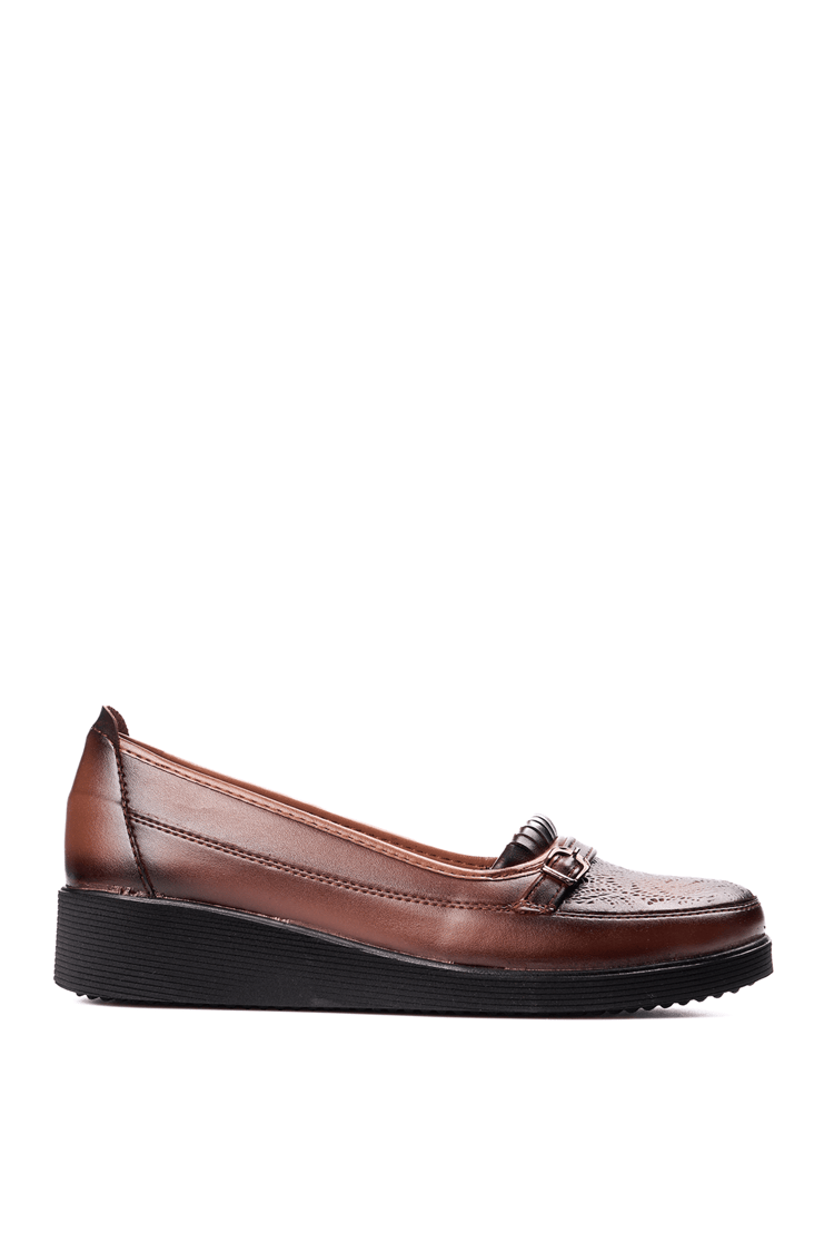 Oflaz 1194Y 602 Taba Cılt Bayan Comfort Ayakkabı