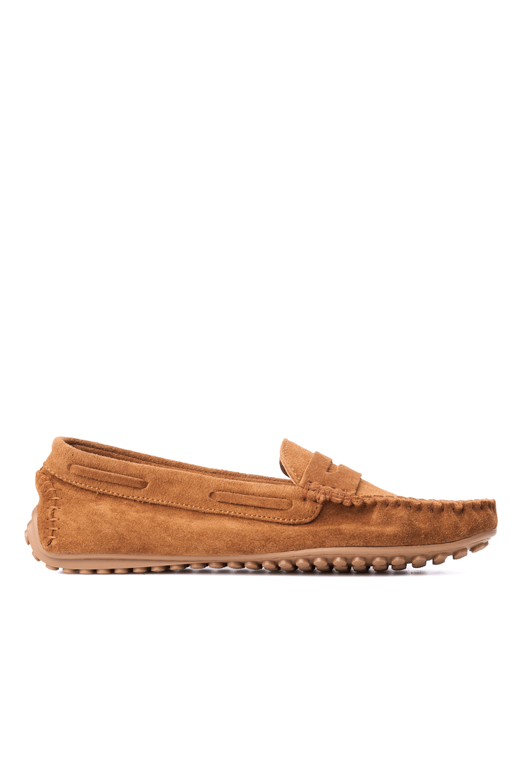 Oflaz 1329Y 101 Taba Bayan Derı Loafer Ayakkabı