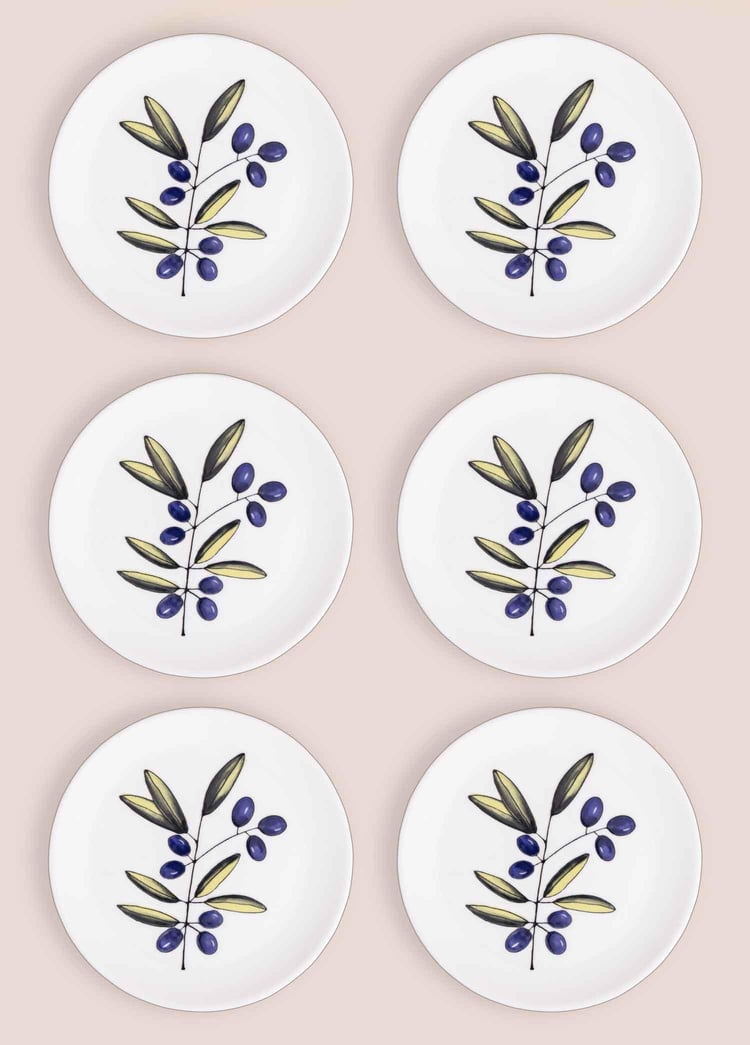 Olivos Servis Tabağı 6lı Set 26 cm OVS0003