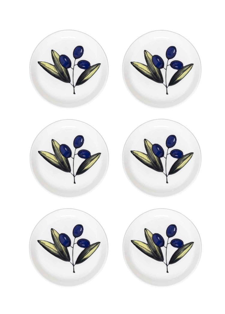 Olivos Sosluk Çerezlik 6lı Set 10 cm