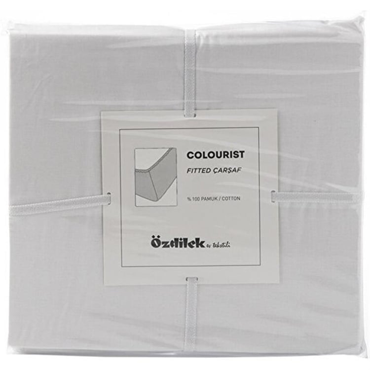 Özdilek Çarşaf Fitted Rf Colourıst 100X200 Beyaz