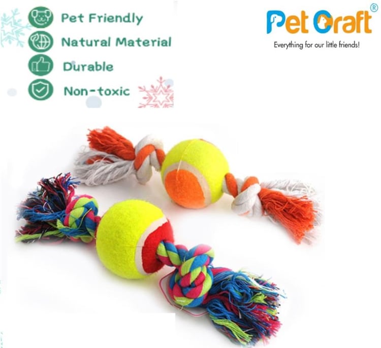 Petcraft İpli Köpek Topu