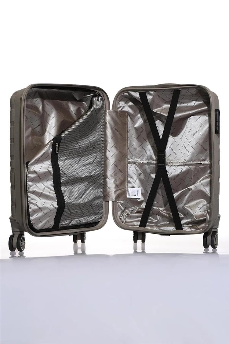 Pierre Cardin 04PC1950-02-BJ Trolley 60 Cm Bej Orta Boy Valiz