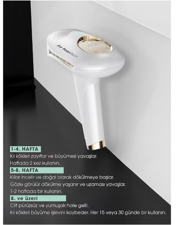 PIRANTECH BHRL-08 BUZ LAZER EPİLASYON ALETİ