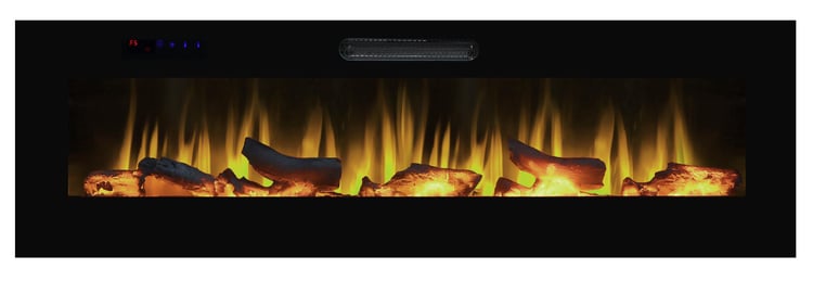 Plazma Elektrikli Şömine 152cm (8 Renkli Alev Sesli Bluetoothlu Wifi Uygulamalı)