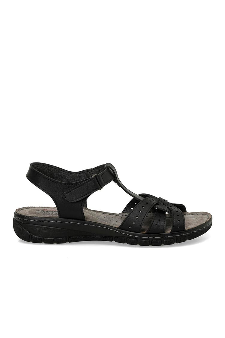 Polarıs 5M 158589 Z5Fx Sıyah Zenne Geleneksel Comfort Duz Sandalet