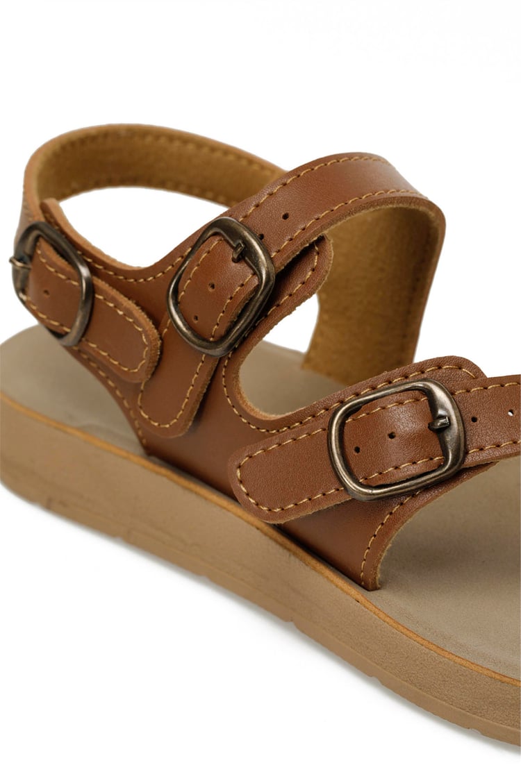 Polaris 5M 158657 Z5Fx Taba Kadın Casual Comfort Sandalet