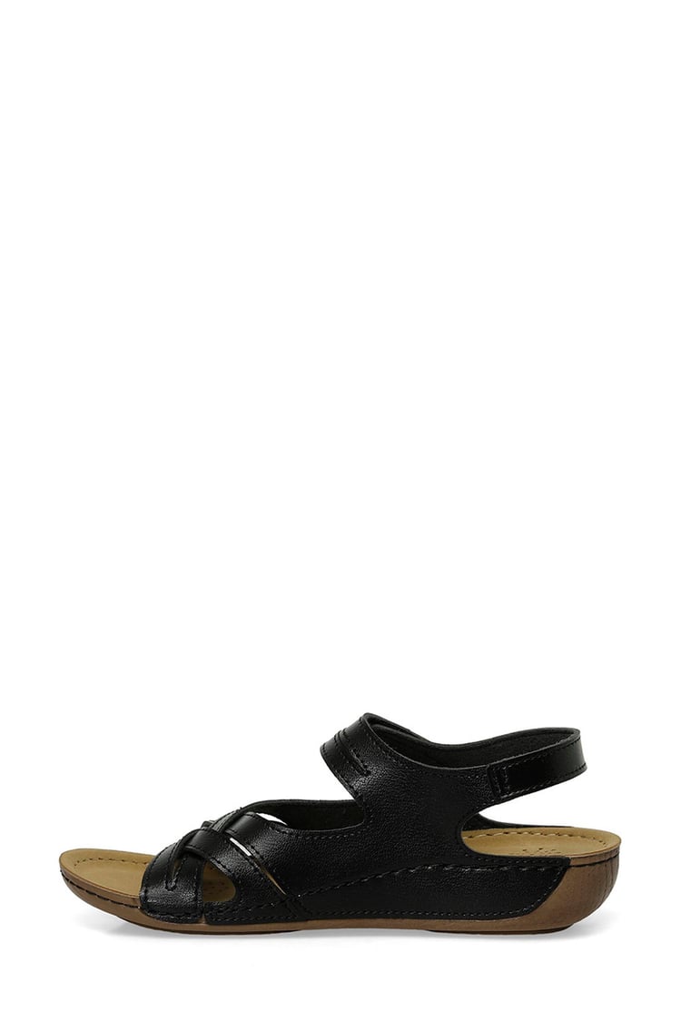 Polarıs 5M 164343 Z5Fx Sıyah Zenne Geleneksel Comfort Duz Sandalet