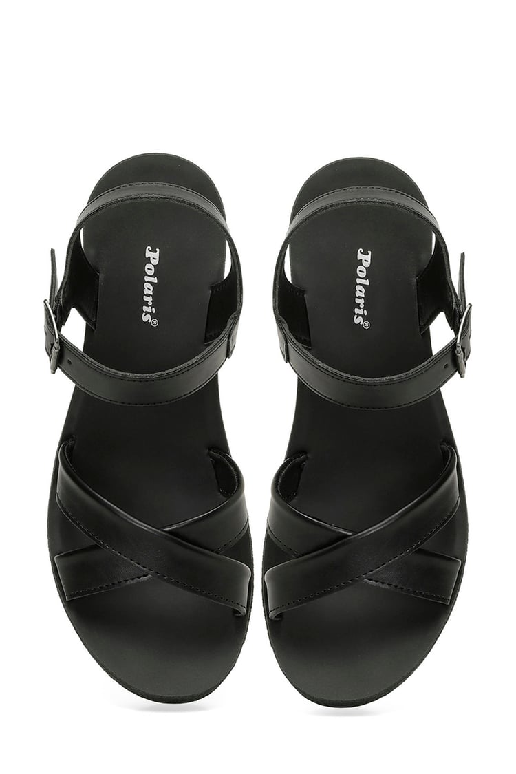 Polarıs 5M 317257 Z 5Fx Sıyah Zenne Dolgu Sandalet