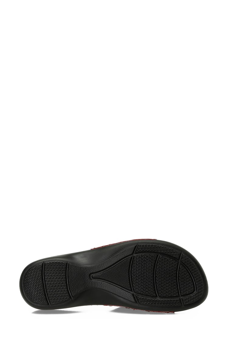 Polaris 5M 400298 Z5Fx Kırmızı Kadın Ev İçi Terlik