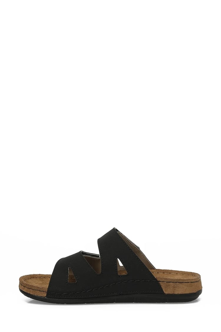 Polarıs A10225079212010 6M 167194.Z6Fx Sıyah Kadın Casual Comfort Duz Terlık