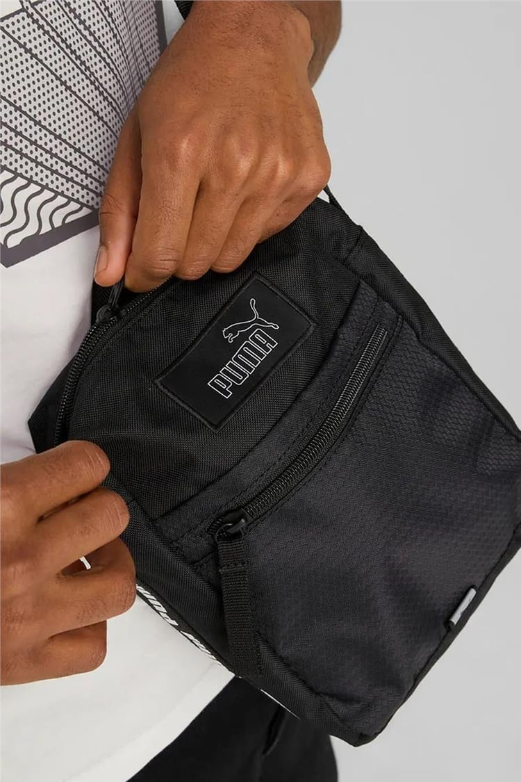 Puma 079575 01 Evoess Portable Puma Black Yetişkin Erkek Omuz Çantası