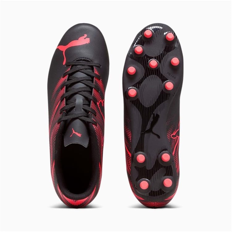 Puma 107477 03 Attacanto Fg/Ag Puma Black-Fıre Orchıd Yetişkin Erkek Krampon