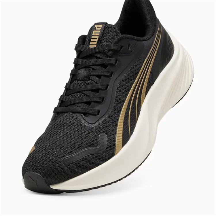Puma 310778 11 Pounce Lıte Puma Gold-Puma Black Unısex Kosu Ayakkabısı