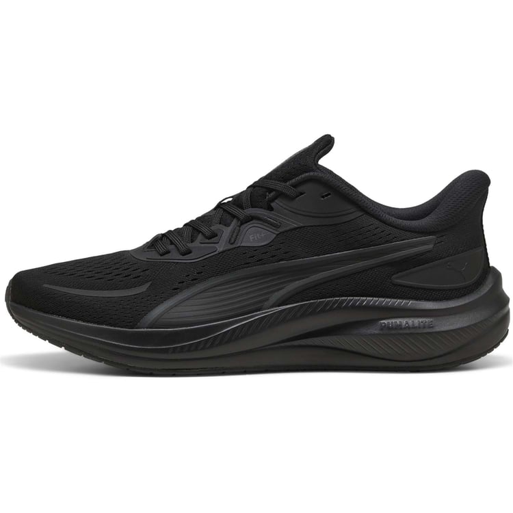 Puma 311730-08 Skyrocket Lıte 2 Puma Black-Matte Sılver Unısex Kosu Ayakkabısı