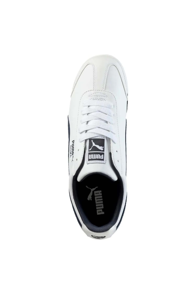 Puma 353572 Roma Basıc Whıte-New Navy Erkek Sneaker Ayakkabı