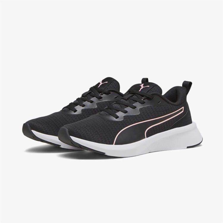 Puma 378774 Flyer Lıte Black-Grape Mıst-Whıte Erkek Kosu Ayakkabısı