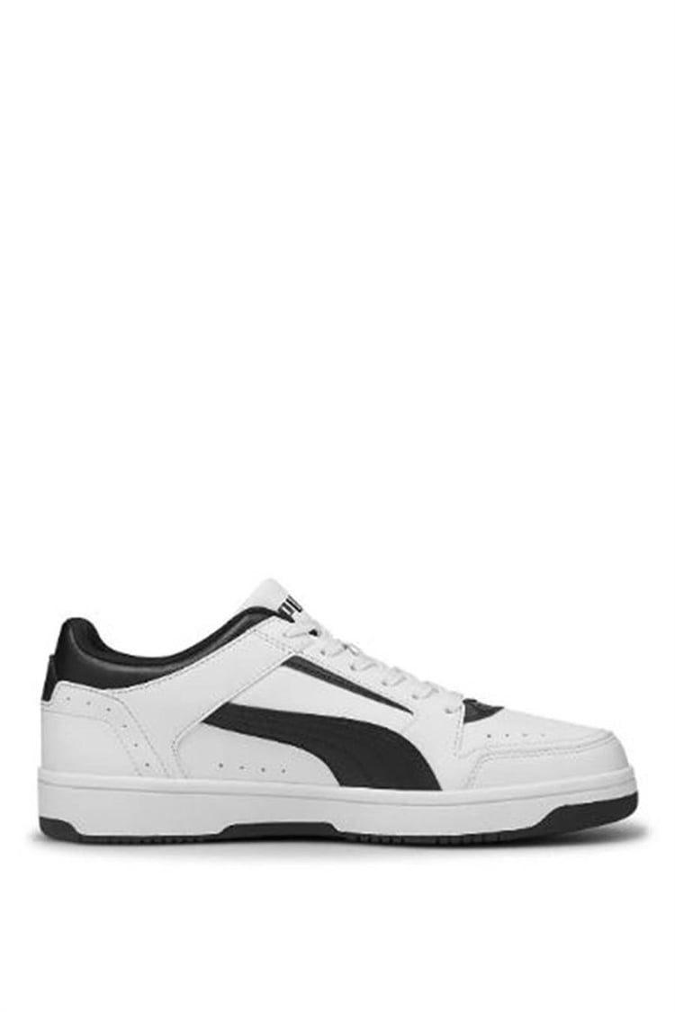 Puma 380747 Rebound Joy Low Whıte-Black Yetıskın Unıseks Sneaker