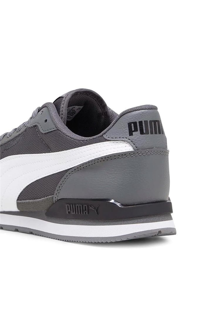 Puma 384640 14 St Runner V3 Mesh Cool Dark Gray-Puma White-Puma Black Yetişkin Erkek Koşu Ayakkabısı