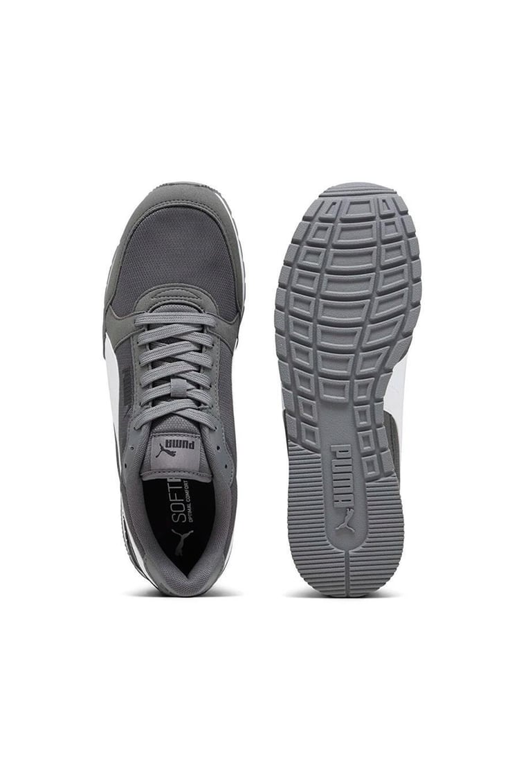 Puma 384640 14 St Runner V3 Mesh Cool Dark Gray-Puma White-Puma Black Yetişkin Erkek Koşu Ayakkabısı