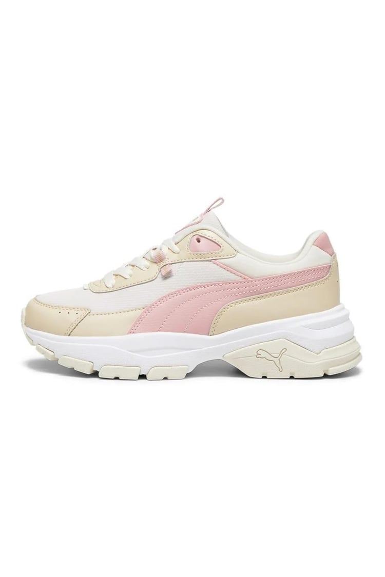 Puma 389223 11 Cassıa Vıa Alpıne Snow-Future Pink-Grano La-Puma Gold Yetişkin Kadın Sneaker