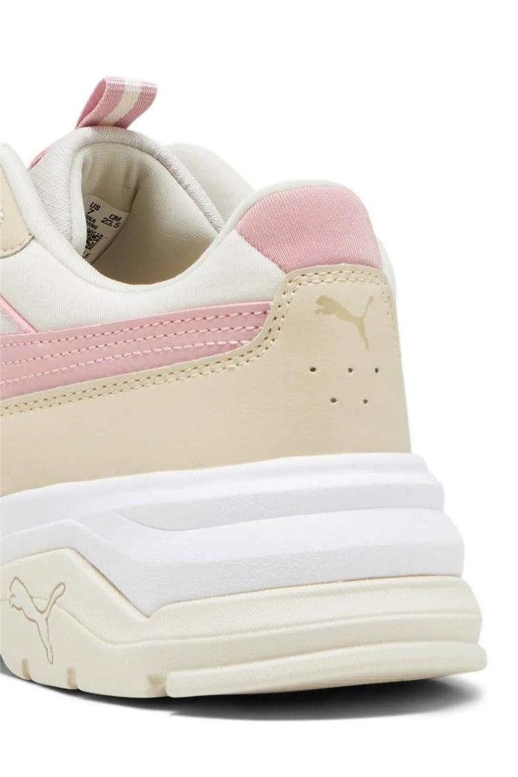 Puma 389223 11 Cassıa Vıa Alpıne Snow-Future Pink-Grano La-Puma Gold Yetişkin Kadın Sneaker