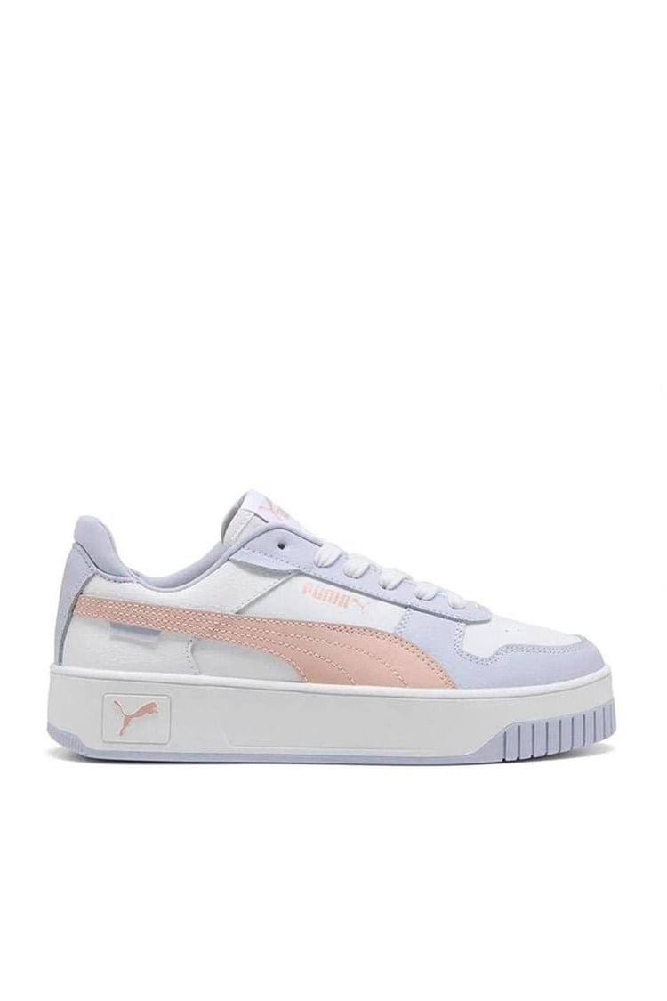 Puma 389390 40 Carına Street Puma Whıte-Rose Quartz-Cool Weather Zenne Yuruyus Ayakkabısı
