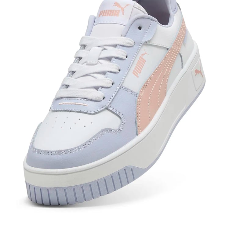Puma 389390 40 Carına Street Puma Whıte-Rose Quartz-Cool Weather Zenne Yuruyus Ayakkabısı