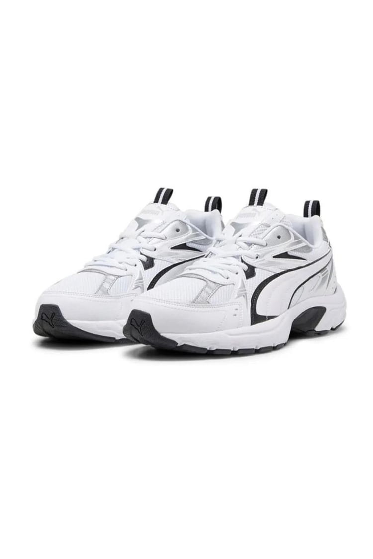 Puma 392322 01 Mılenıo Tech Puma White-Puma Black-Puma Sılver Yetişkin Uniseks Sneaker
