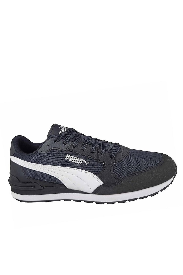 Puma 399666-01 St Runner V4 Mesh Puma Black-Puma Whıte-Puma Sılver Mrd Yuruyus Ayakkabısı