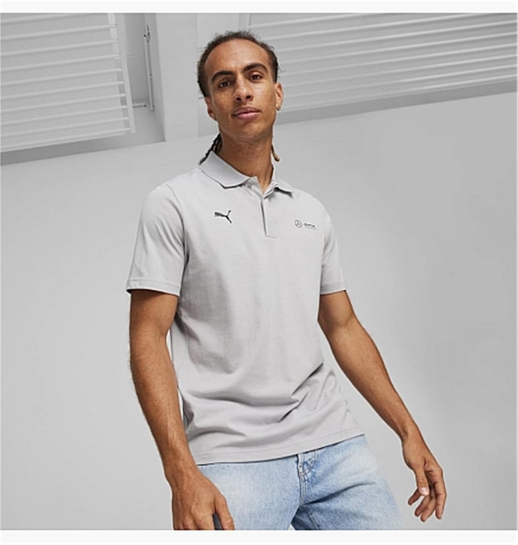 Puma 623764 Mapf1 Ess Polo Team Sılver Erkek Polo T-Shırt