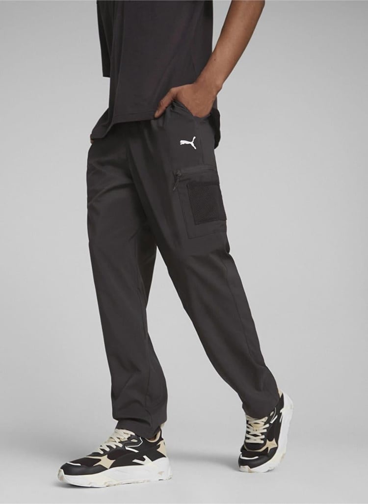 Puma 673404 Open Road Woven Pants Black Yetişkin Unıseks Esofman Altı