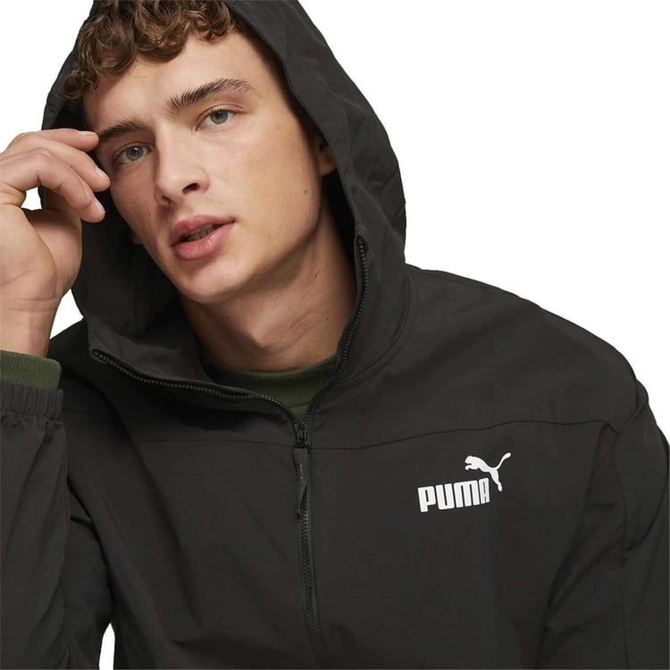 Puma 675387 Hooded Wındbreaker Puma Black Erkek Ruzgarlık