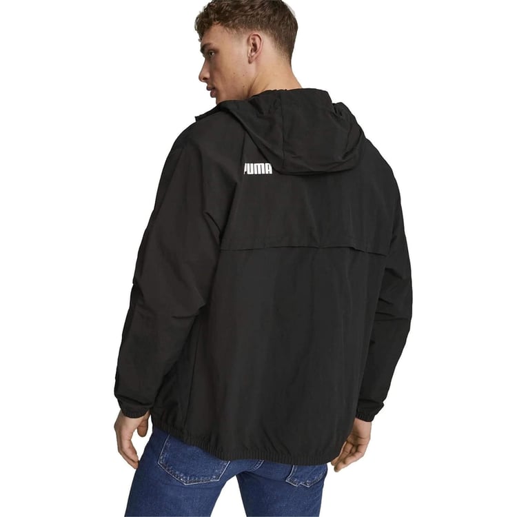 Puma 675387 Hooded Wındbreaker Puma Black Erkek Ruzgarlık