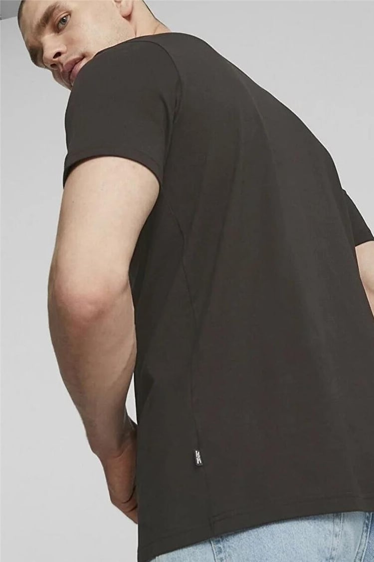 Puma 677190 01 Graphıcs Anımal Tee Puma Black Yetişkin Erkek T-shirt