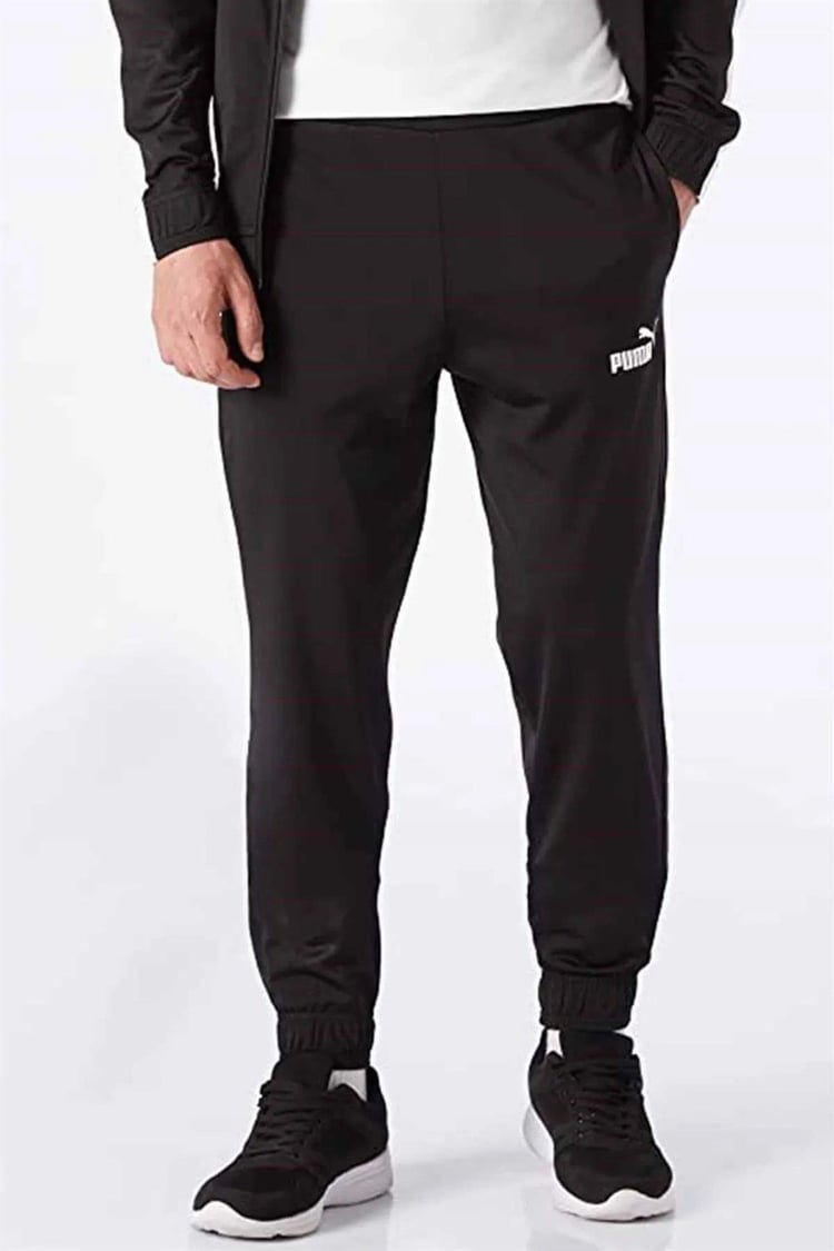 Puma 677429 01 Tape Poly Suıt Cl Puma Black Yetişkin Erkek Esofman Takım