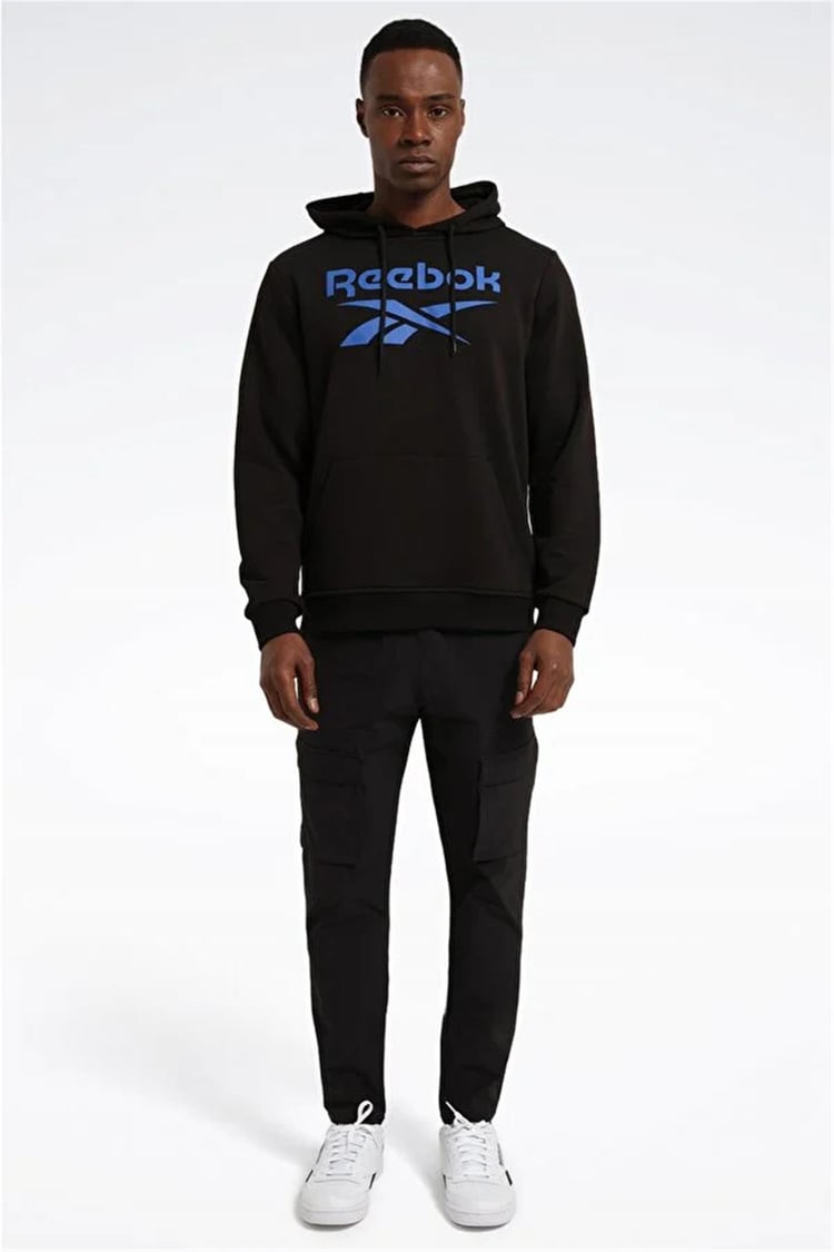 Reebok A10196546807 4W Rı Ft Bıg Logo Oth Hood Sıyah Erkek Kapsonlu Sweatshırt