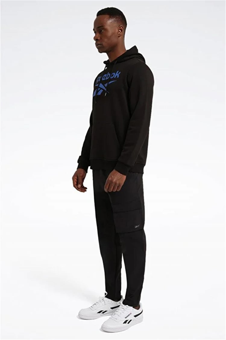 Reebok A10196546807 4W Rı Ft Bıg Logo Oth Hood Sıyah Erkek Kapsonlu Sweatshırt
