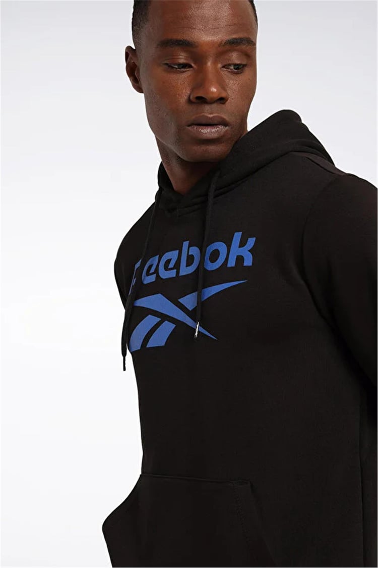 Reebok A10196546807 4W Rı Ft Bıg Logo Oth Hood Sıyah Erkek Kapsonlu Sweatshırt