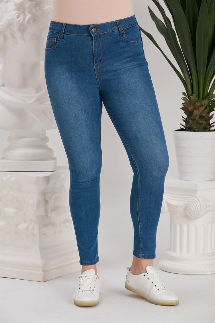 Rmg 1465 Kot Mavi 103 Kadın Kot Pantolon