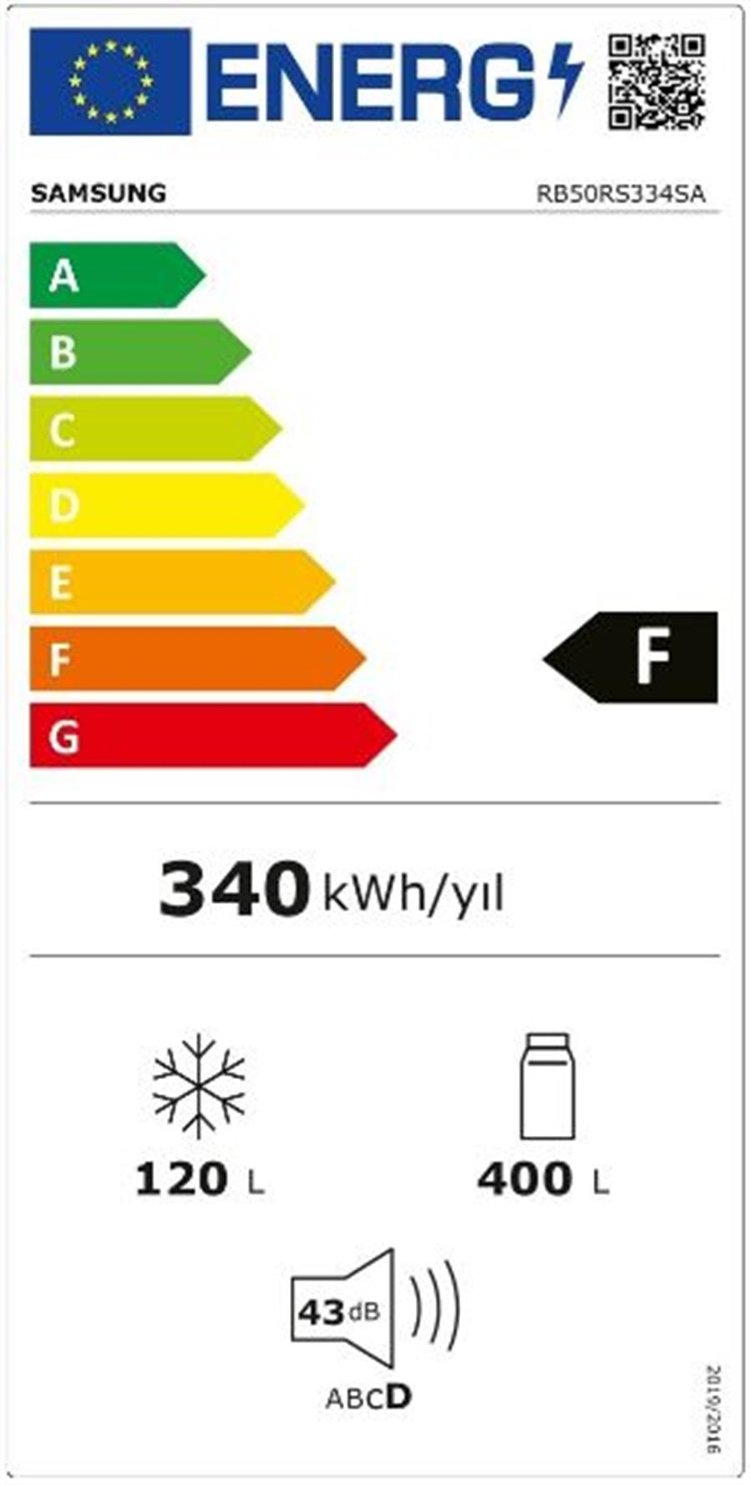 Samsung RB50RS334SA/TR Kombi No-Frost Buzdolabı