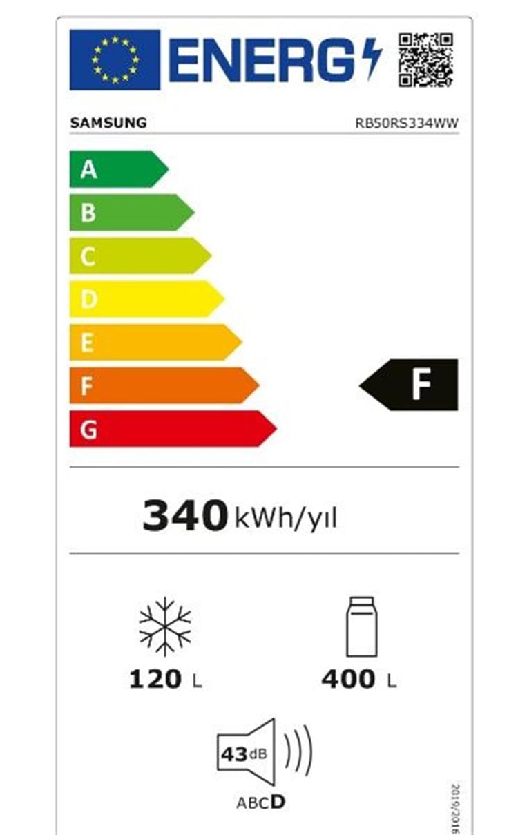 SAMSUNG RB50RS334WW/TR KOMBI NO-FROST BUZDOLABI