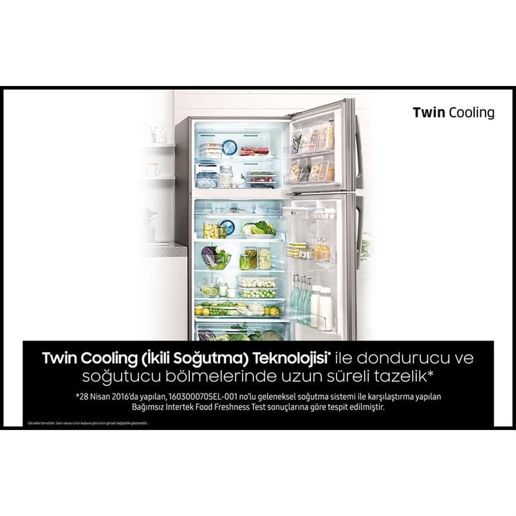SAMSUNG RB50RS334WW/TR KOMBI NO-FROST BUZDOLABI