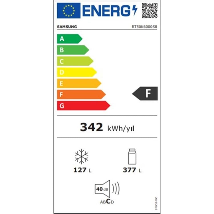 Samsung RT50K6000S8/TR No-Frost Inox Buzdolabı